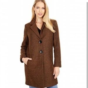 SAM EDELMAN, Blazer Coat , Brown, size 12P. Retails for $198